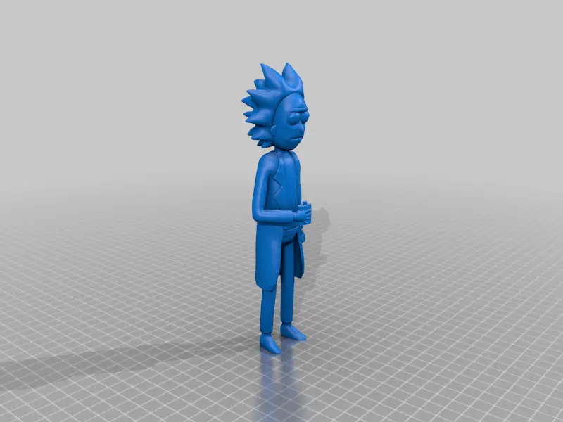 Rick Sanchez [Rick and Morty] — modelo 3D
