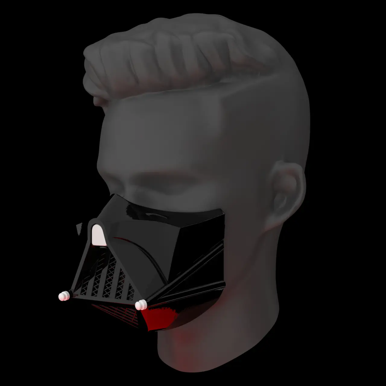 Darth Vader Facemask — modelo 3D
