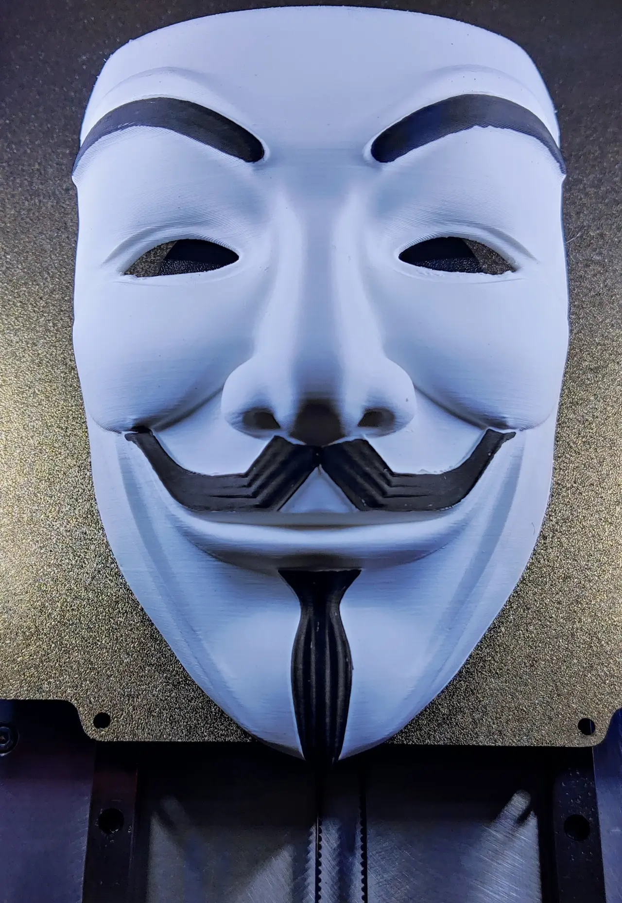 Anonymous mask — modelo 3D
