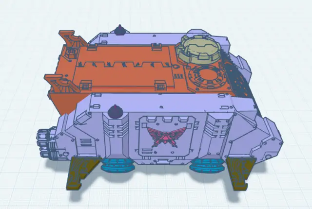 Sisters of Silence Anti-Grav Transport — modelo 3D