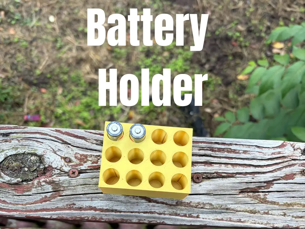 AA Battery Holder — modelo 3D