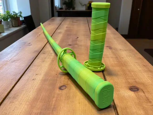 Collapsing Katana 法忍 (Forbearance Blade) — modelo 3D