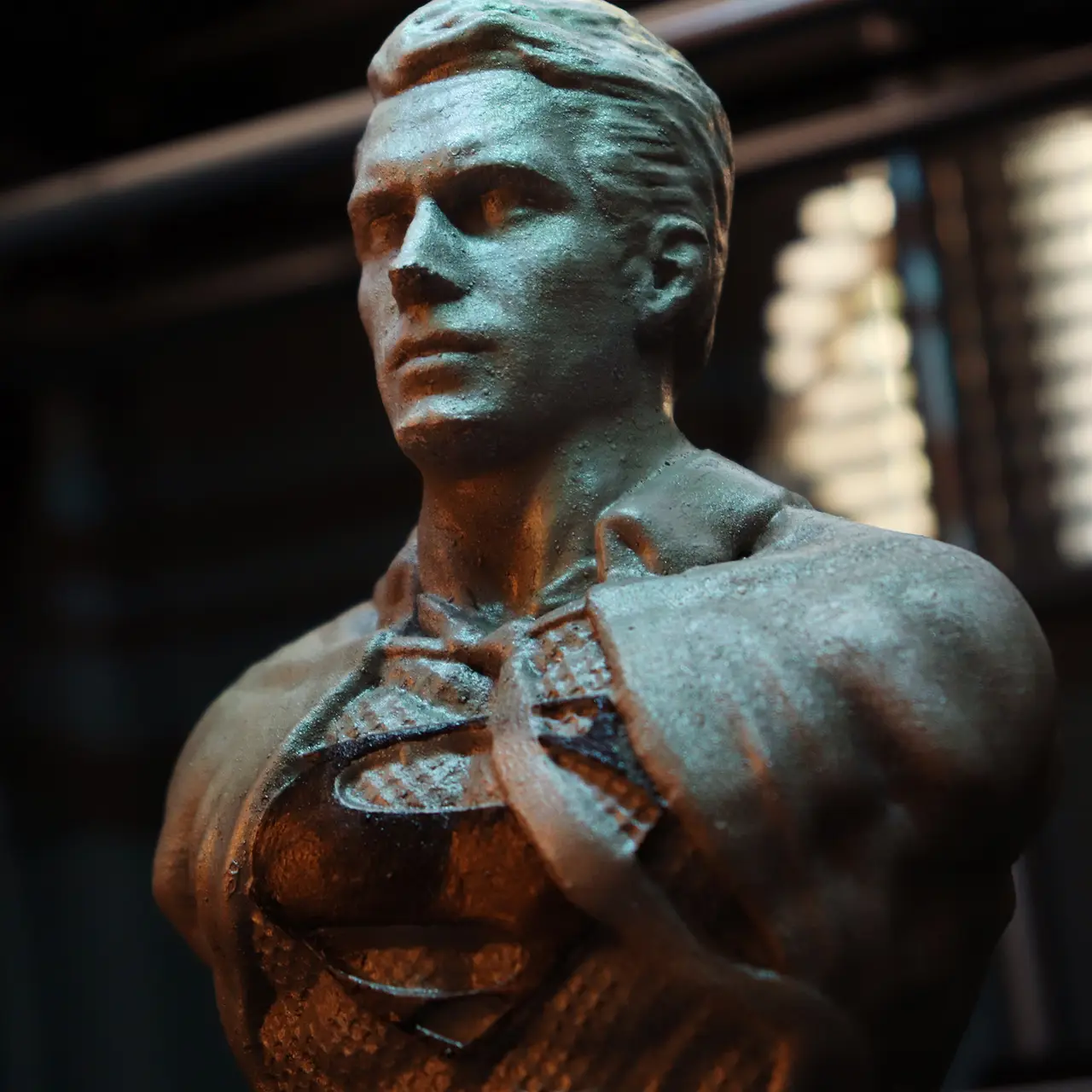 Henry Cavill as Clark Kent / Superman (Support free bust) — modelo 3D