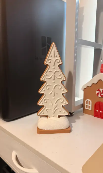 Gingerbread Christmas Tree No AMS — modelo 3D