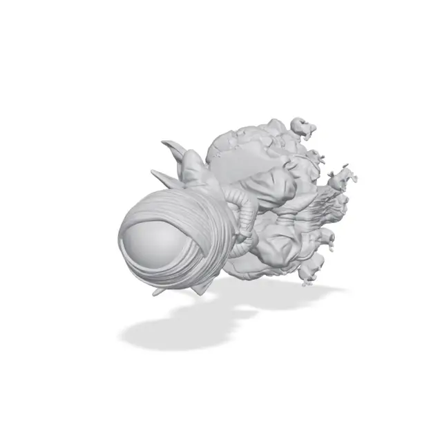 Chibi Piccolo Dragon Ball Z | Multicolour & Single Colour — modelo 3D