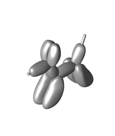 Balloon Dog Magnet — modelo 3D