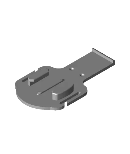 MOLLE GoPro Mount + Extra Support — modelo 3D