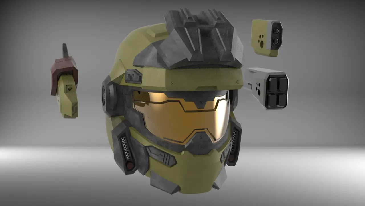 Grenadier Helmet - Jorge's Helmet - Halo: Reach — modelo 3D