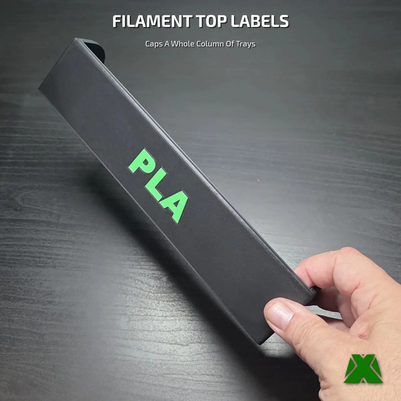 Filament Storage Top Labels — modelo 3D
