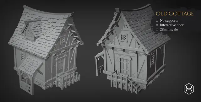 Old Cottage — modelo 3D