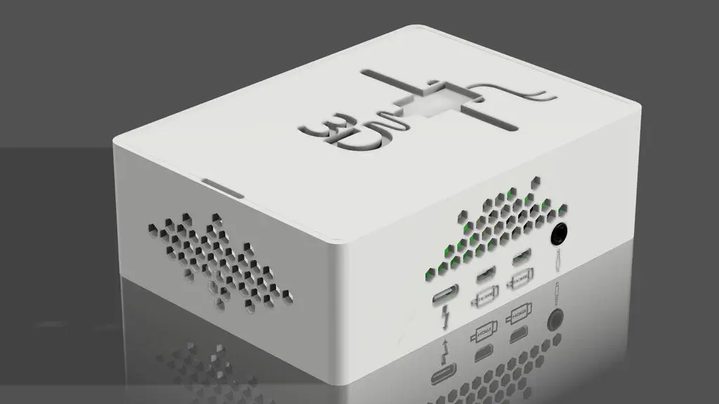 RaspBerry Pi 4 case — modelo 3D