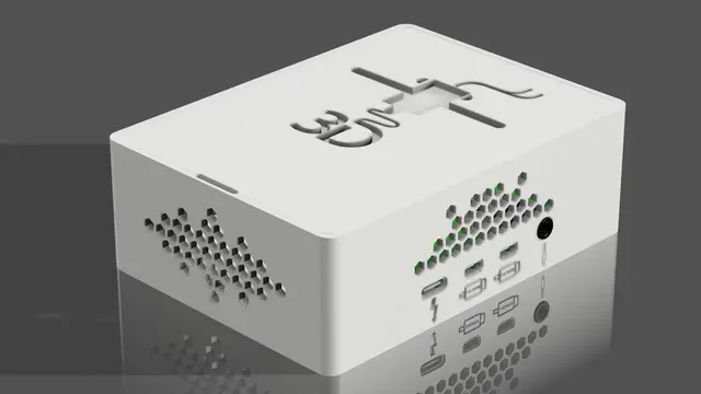RaspBerry Pi 4 case — modelo 3D