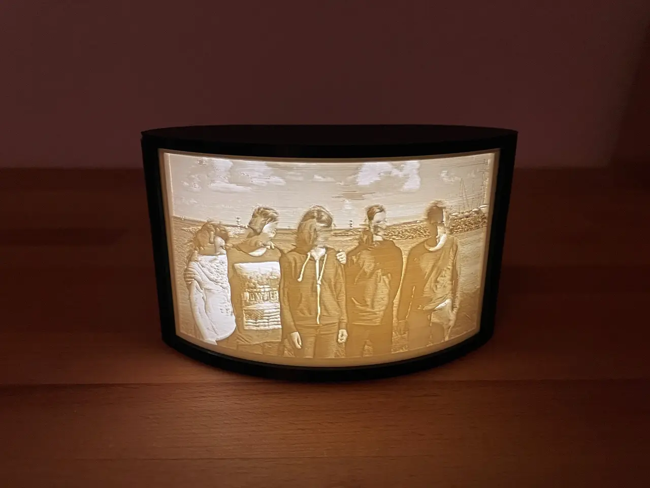 Lithophane Box (battery-powerd) — modelo 3D