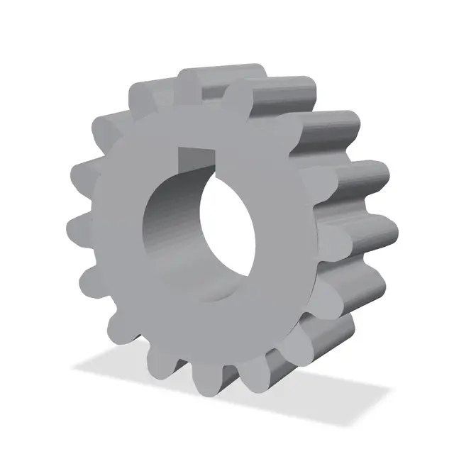 Worm wheel gear for globe sp5.stl — modelo 3D