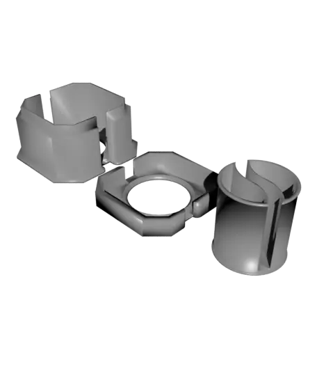 Snap-On Cable Winder for Cable Management | ZERO — modelo 3D
