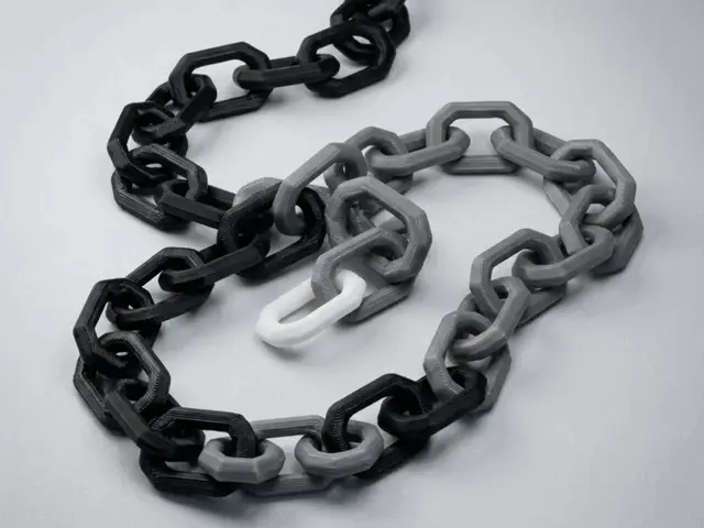 Chain - Modular Links – Print-in-place — modelo 3D