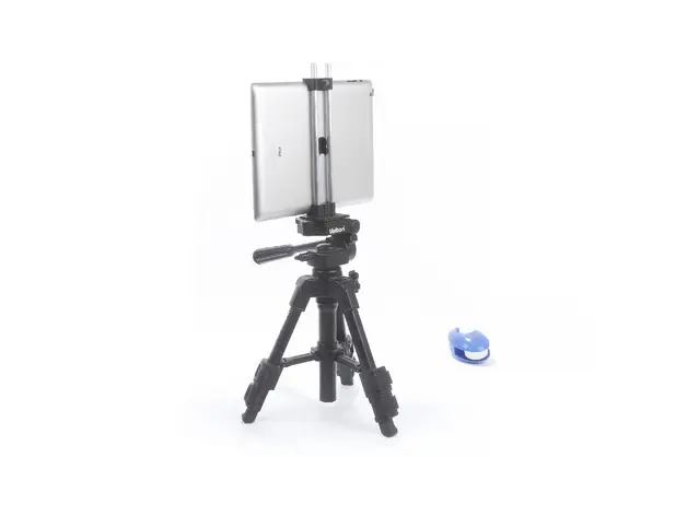 Clamp for iPad 4 on a tripod — modelo 3D