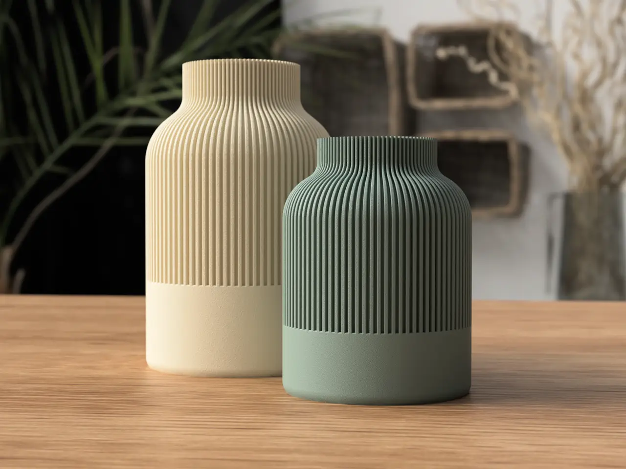 Japandi Vases — modelo 3D