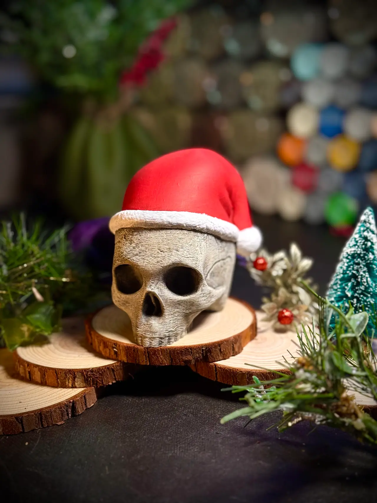 Santa Skull — modelo 3D
