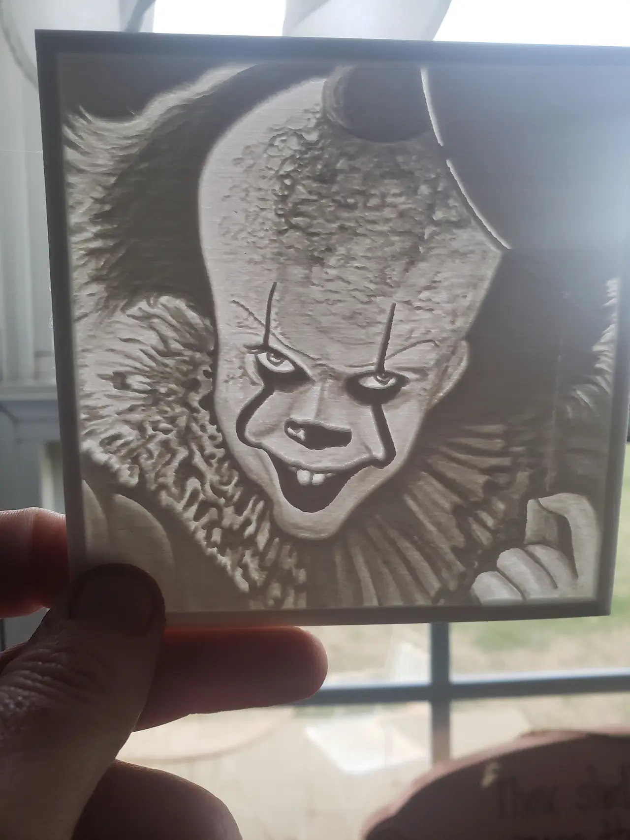 Pennywise Lithophane — modelo 3D