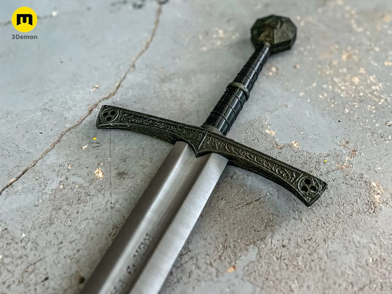 Medieval Longsword - Kingdom Come - Sir Radzig Kobyla sword — modelo 3D
