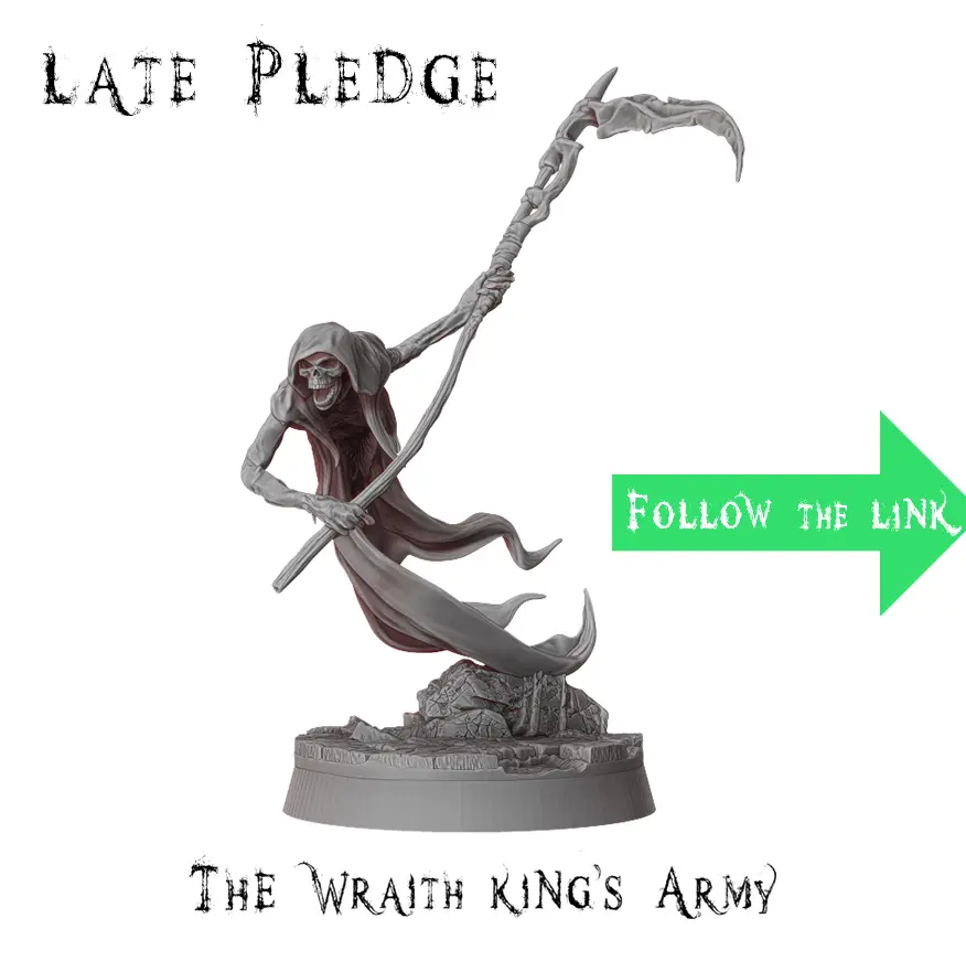 The Wraith King's Army_Free model — modelo 3D