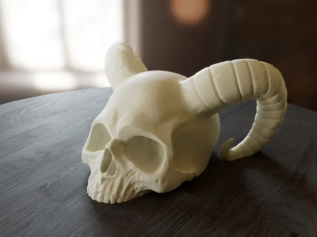 Horned Skull Lamp | Demon Skull | Skull with Horns — modelo 3D