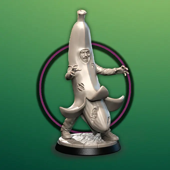 ZOMBANANO-FREE MINI — modelo 3D