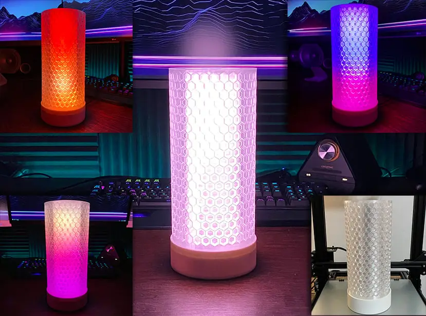 Chromalux Neopixel Lamp — modelo 3D