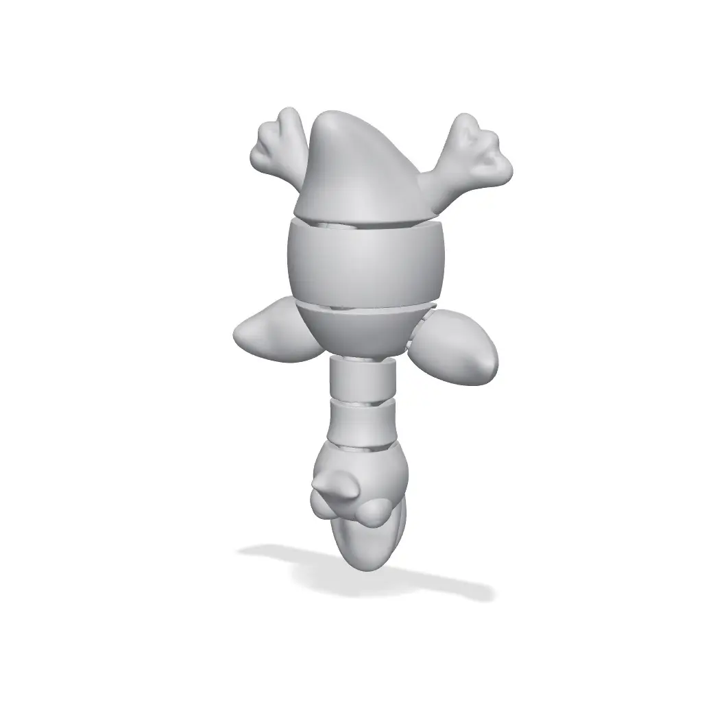 Articulated Duck Toy — modelo 3D
