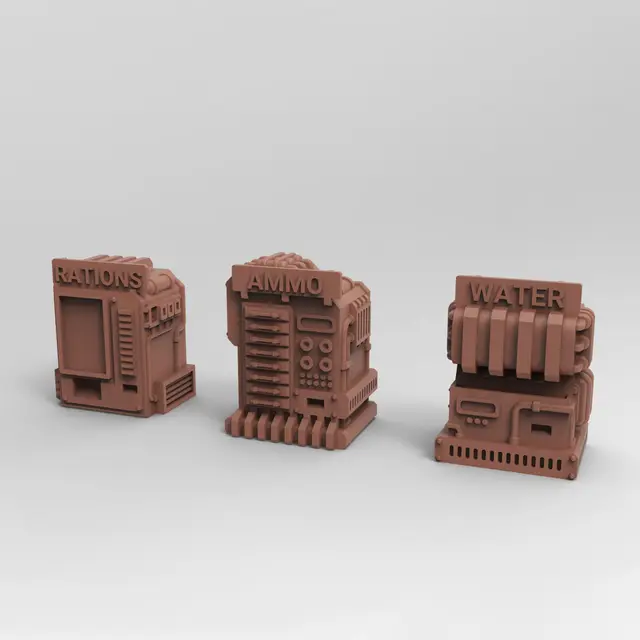 Vending Machines — modelo 3D
