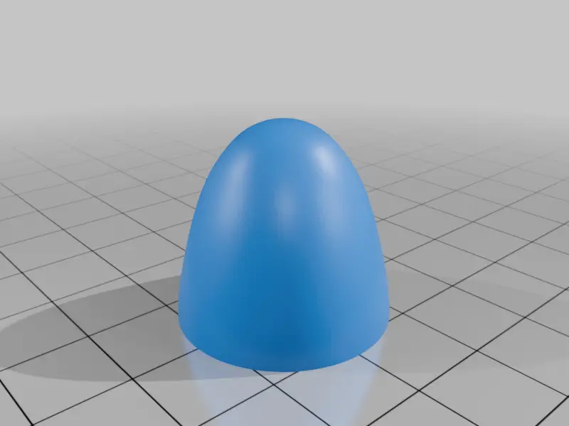25mm Dummy Nose Cone for the Lull DLG / Sanding Guide — modelo 3D