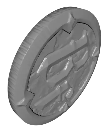 Token Set - With Free Dragon - 5e DnD Inspired for RPG and Wargamers — modelo 3D