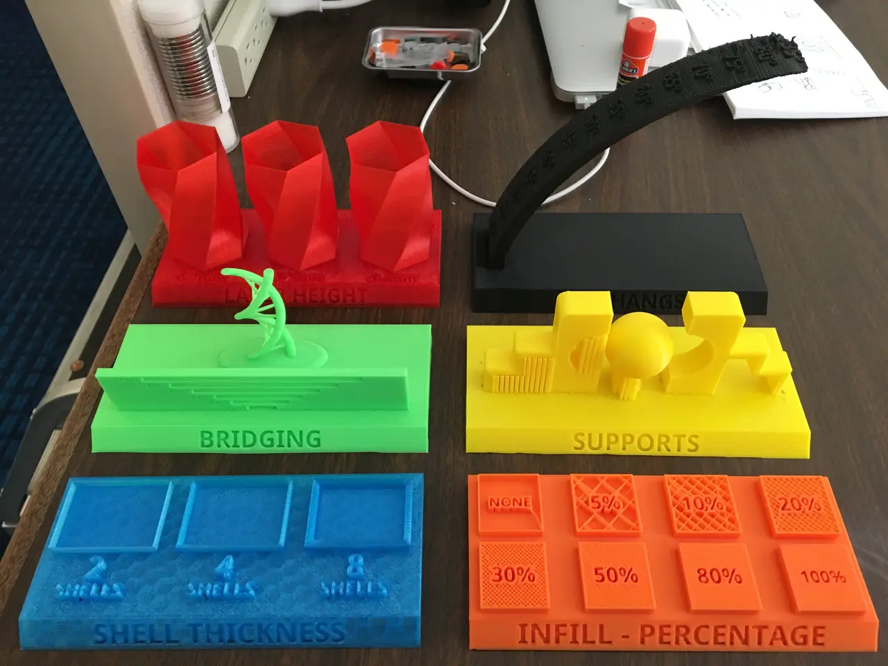 3D Printing Terminology Visual Displays — modelo 3D