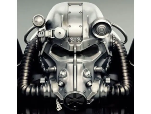 Fallout 4 T60 Helmet Revision 3 — modelo 3D