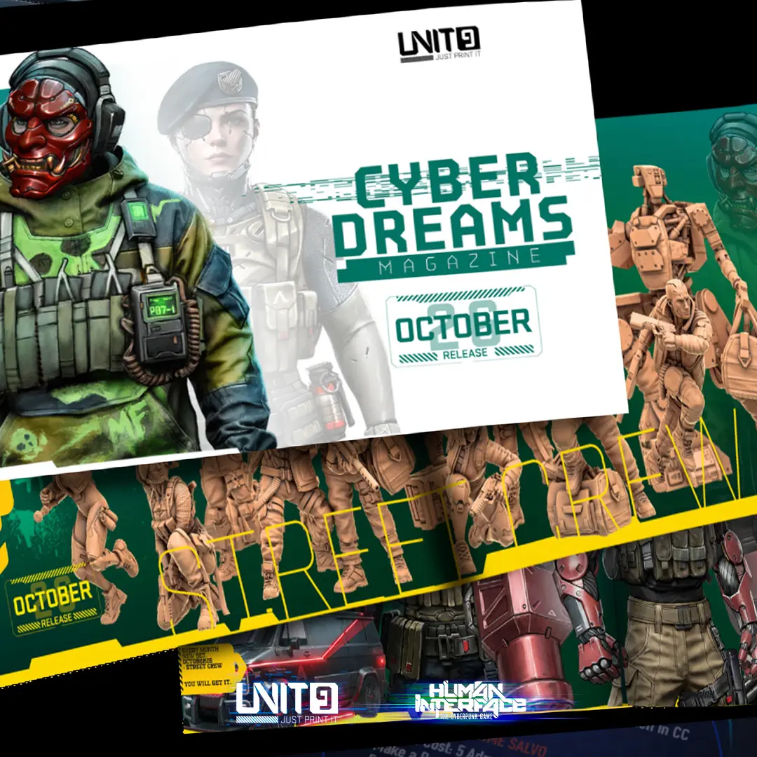 Cyber Dreams Magazine October26 — modelo 3D