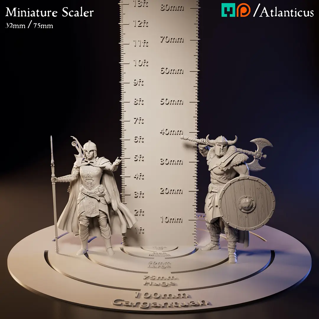 Universal Miniature Scaler - 32mm / 75mm — modelo 3D