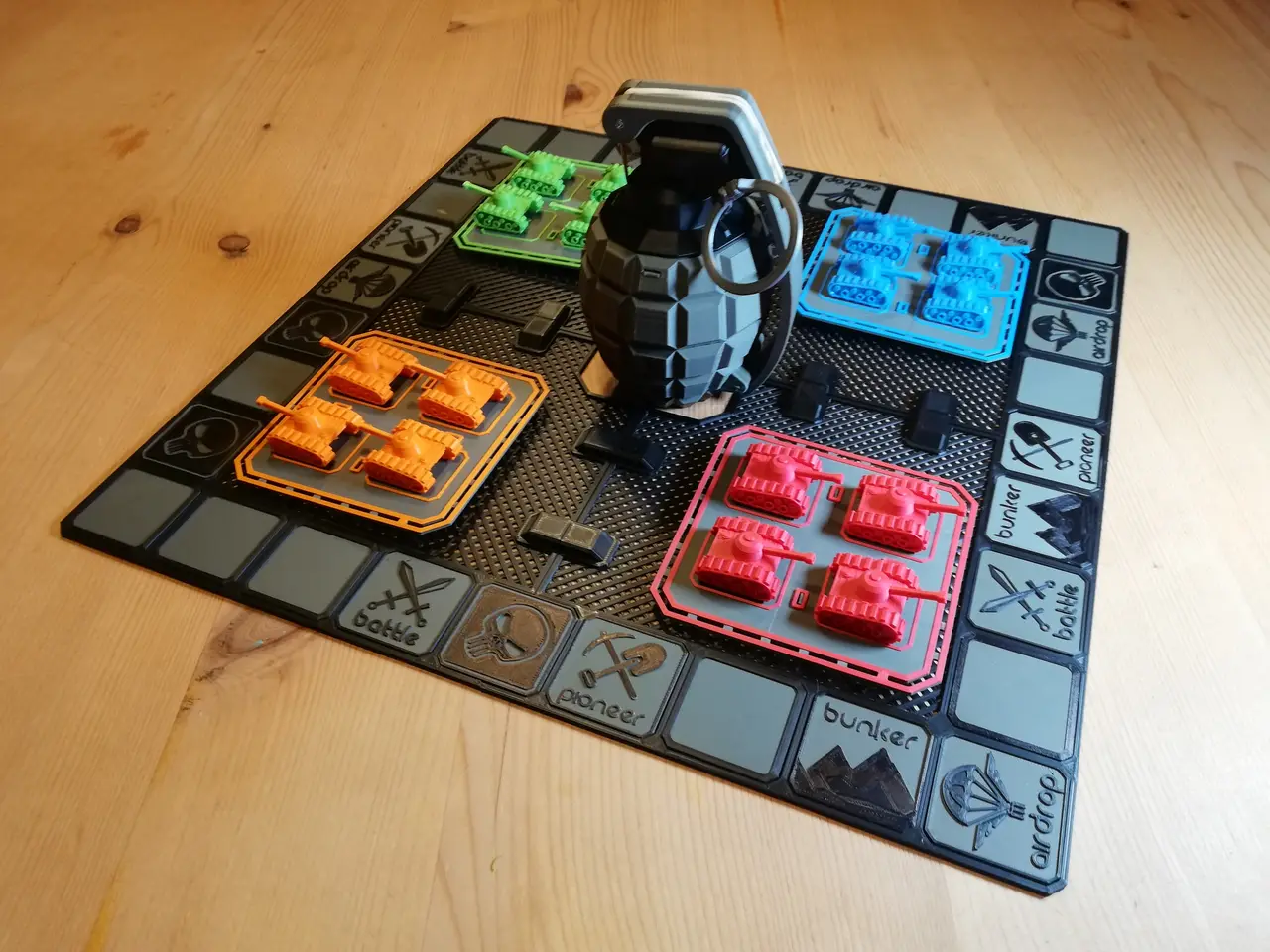 Table War - Board Game — modelo 3D