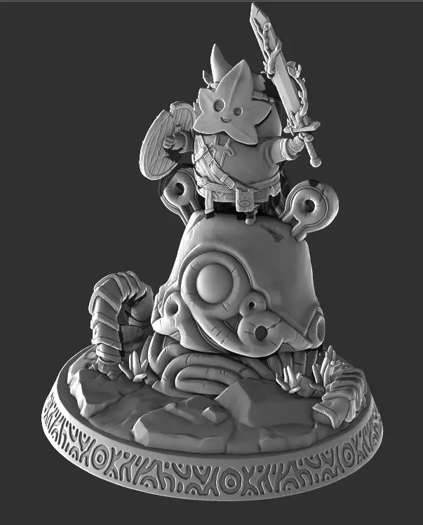 Korok Warrior — modelo 3D