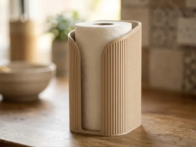 Küchenrollenhalter / kitchen roll holder / Paper Towel Holder — modelo 3D
