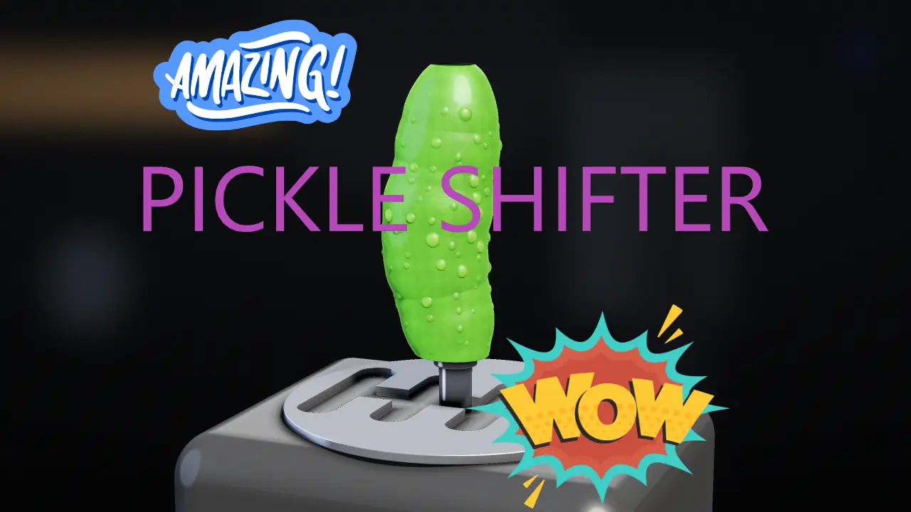 Pickle Shifter TH8S Thrustmaster — modelo 3D