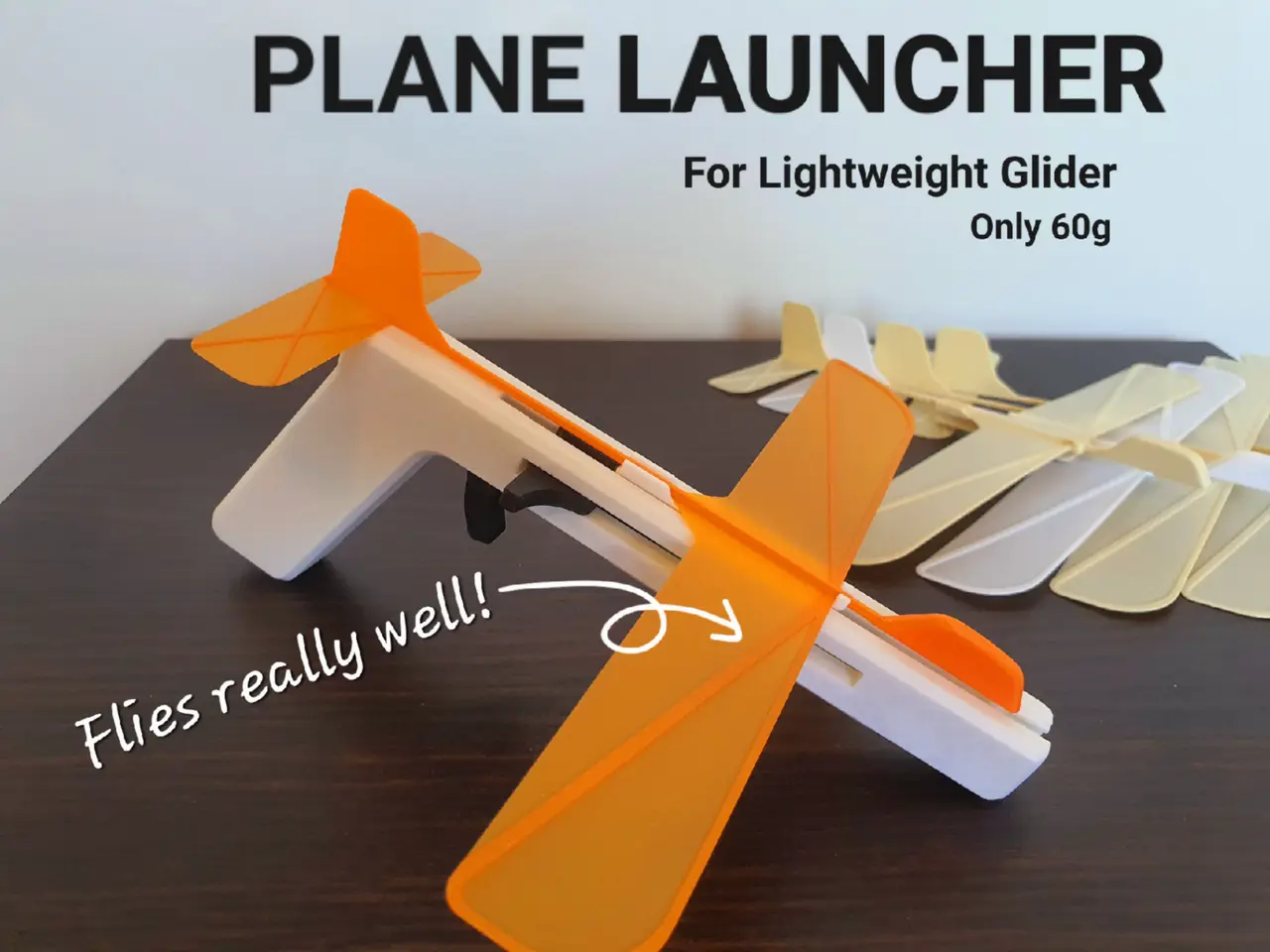 Plane Launcher for Lightweight Glider — modelo 3D