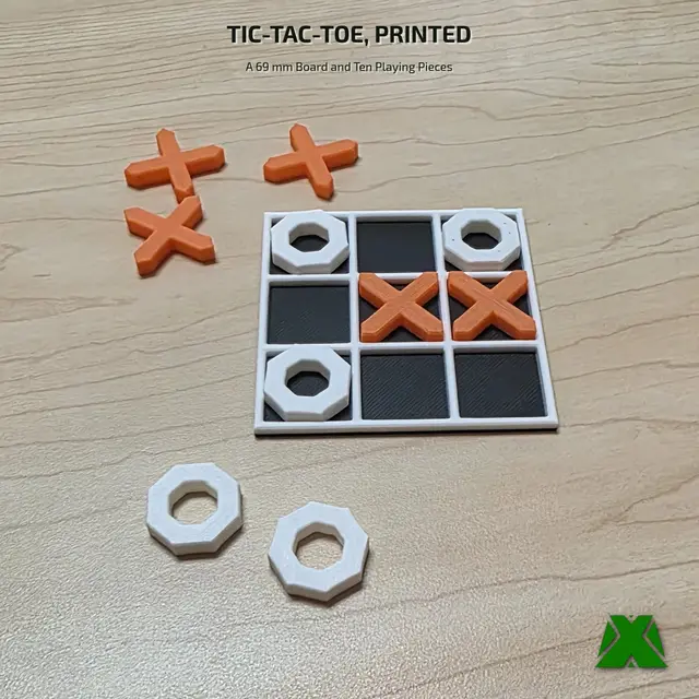 Tic Tac Toe — modelo 3D