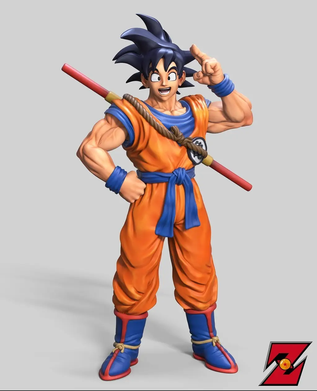 Goku- DRAGON BALL Z — modelo 3D
