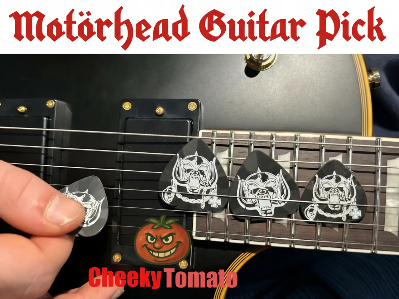 Motörhead – Guitar Pick — modelo 3D