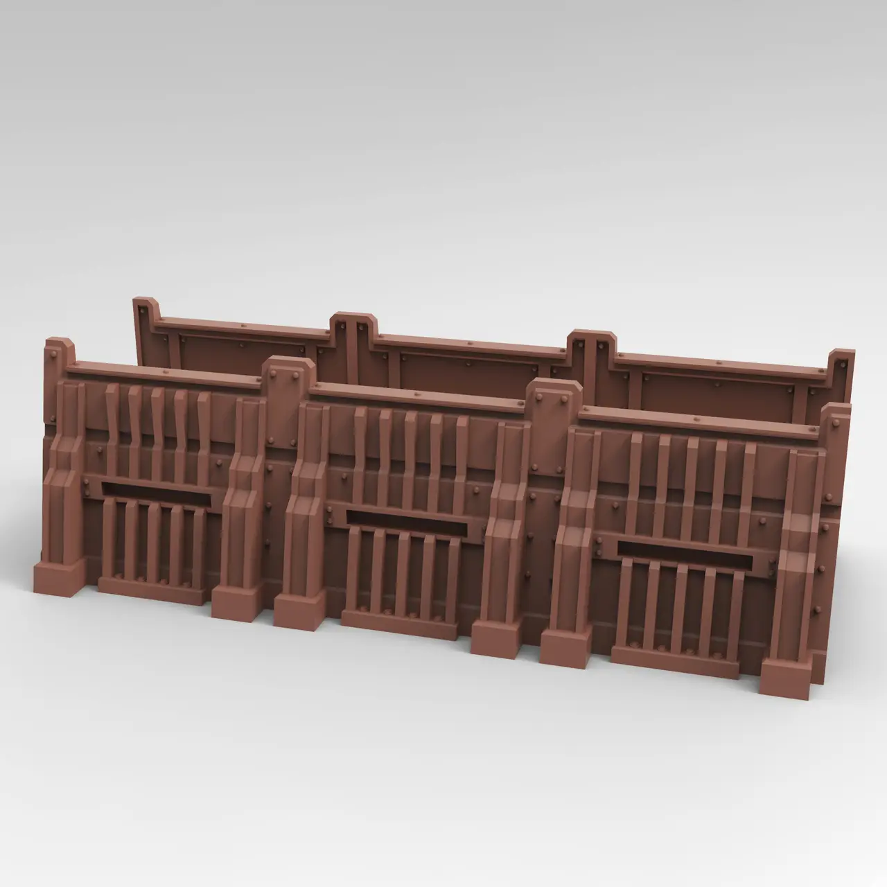 Fortified Wall Sample — modelo 3D