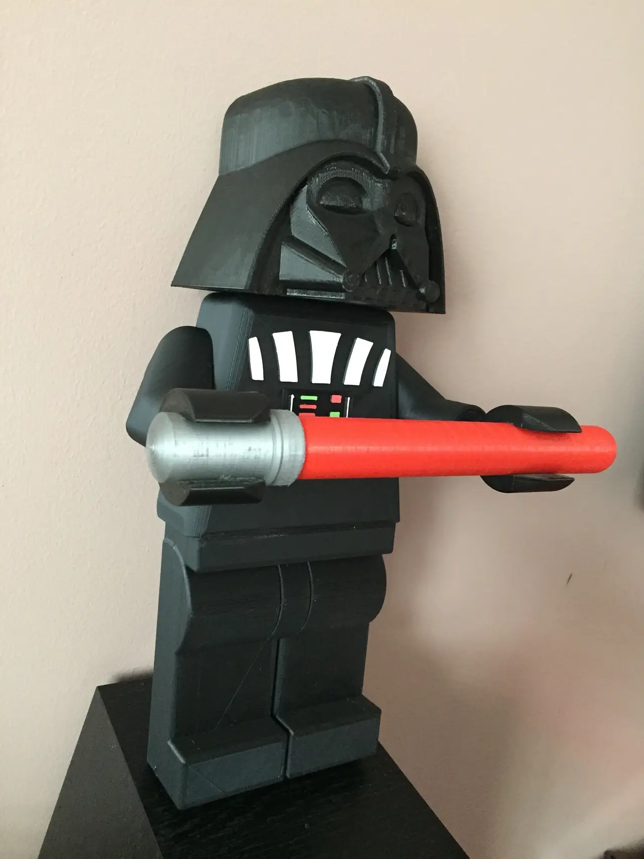 Giant Darth Vader Lego Holder Paper toilet — modelo 3D