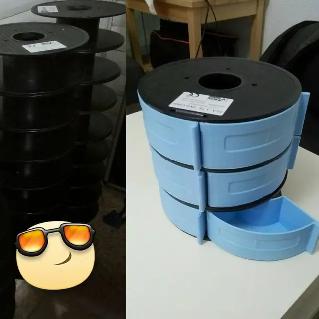 Spool drawer organizer — modelo 3D