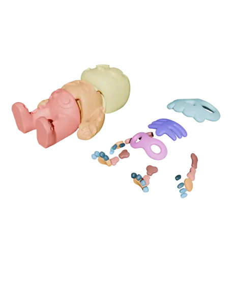 Articulating Halloween Flexi Skeleton_remix — modelo 3D