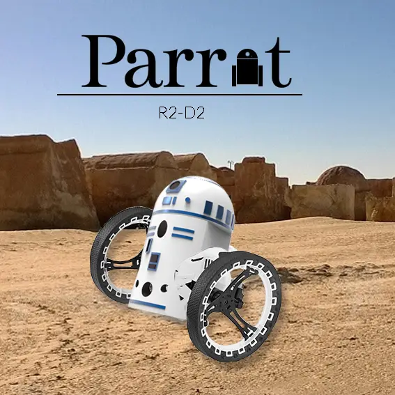 PARROT - R2D2 — modelo 3D